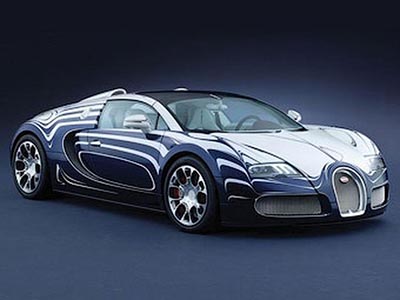 Bugatti представил фарфоровый суперкар